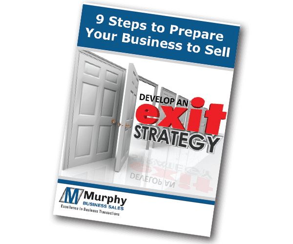 Cover of the free guide: 9 Steps to Prepare Your Business to Sell.