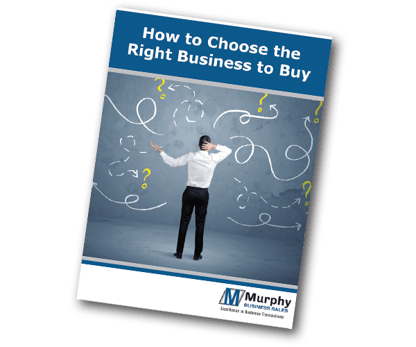 Cover of the free guide: How to Choose the Right Business to Buy.